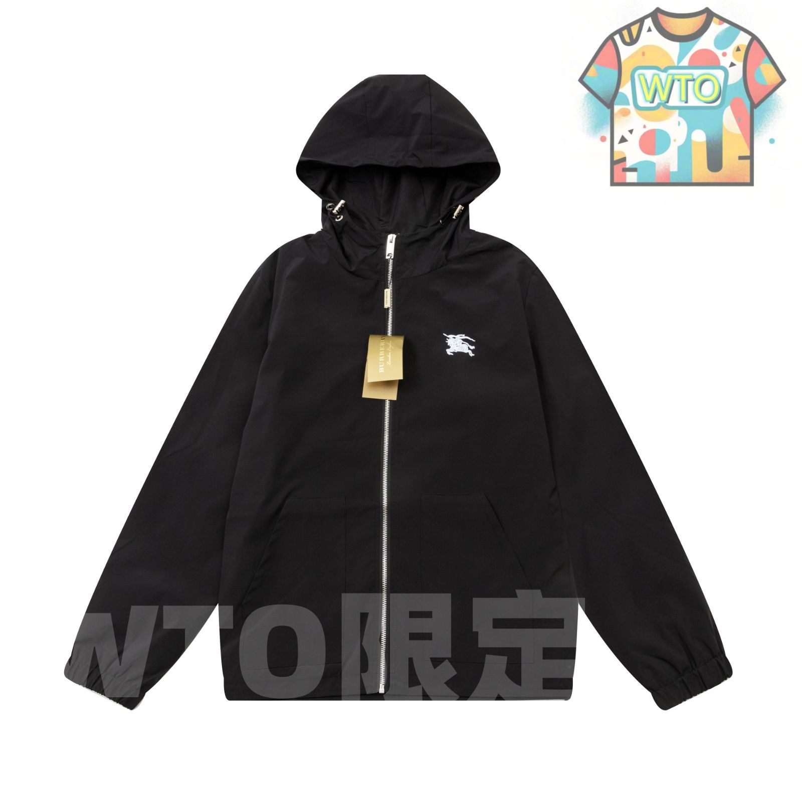 BURBERRY メンズ フーディー ホース刺繍 3色展開 M-4XL -WTO輸入1