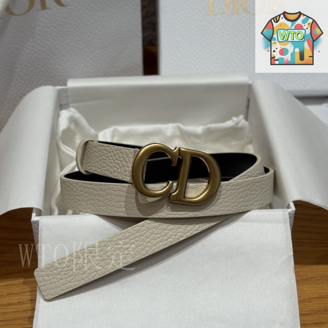 WTO通販 Dior ディオール サドル ダブルフェイス ベルト-WTO輸入-KFH59