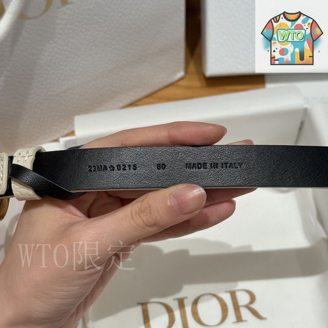  WTO通販 Dior ディオール サドル ダブルフェイス ベルト-WTO輸入-KFH 59 ベルト 小物