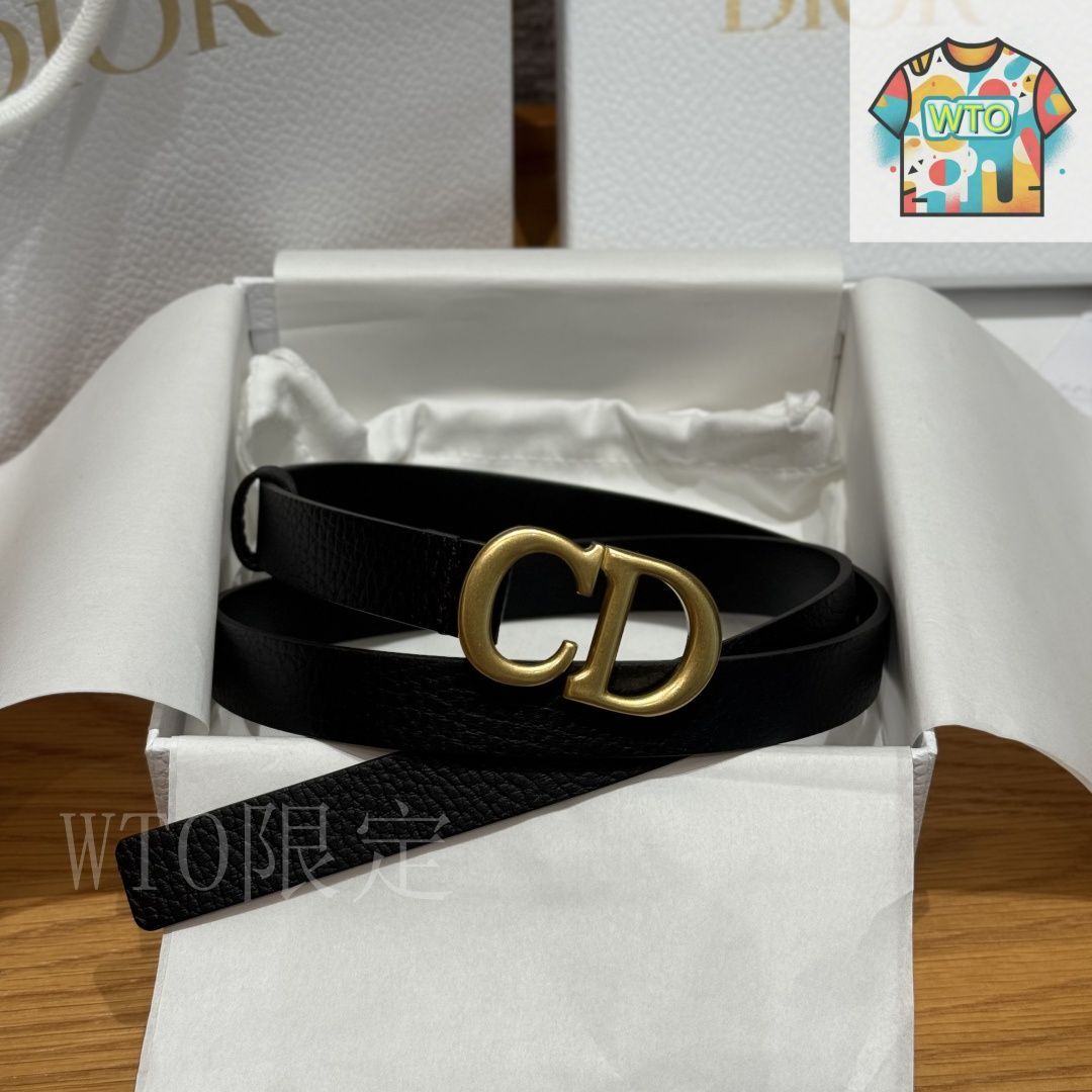 WTO通販 Dior ディオール サドル ダブルフェイス ベルト-WTO輸入-EDX28
