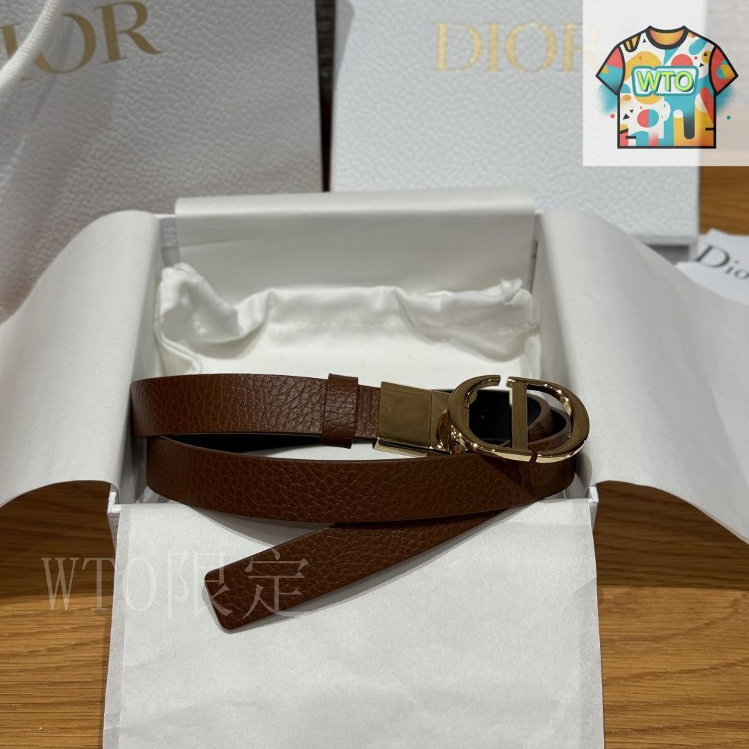 WTO通販 Dior ディオール サドル ダブルフェイス ベルト-WTO輸入-AZM58