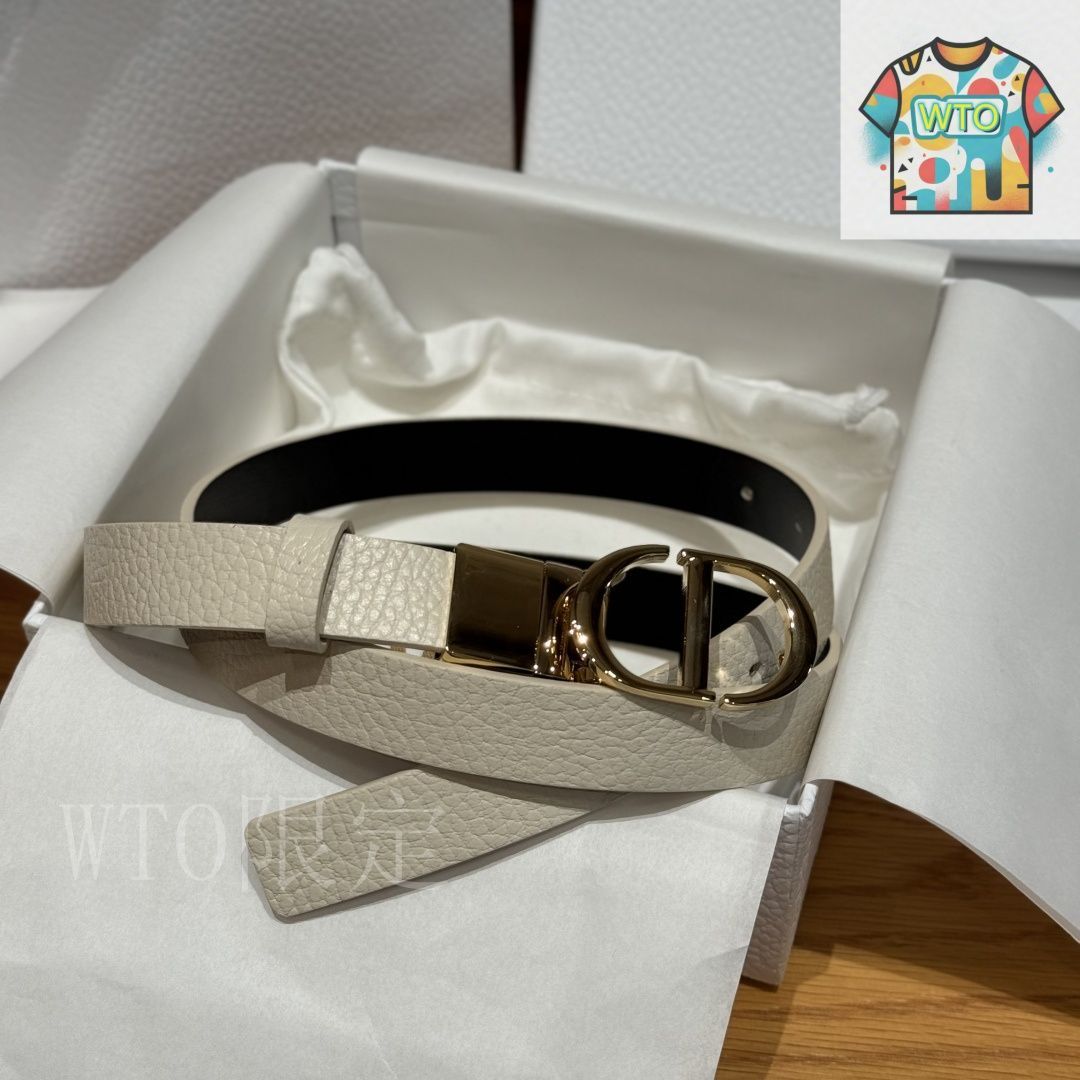 WTO通販 Dior ディオール サドル ダブルフェイス ベルト-WTO輸入-OWD69