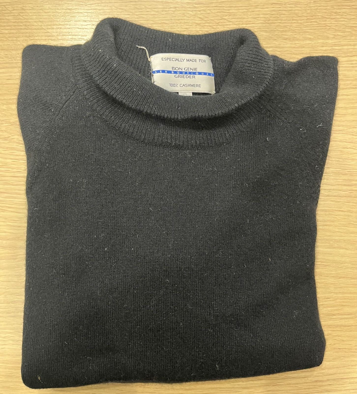 ボン ジェニー BON GENIE グリーダー GRIEDER カシミヤ ニット 長袖 タートルネック