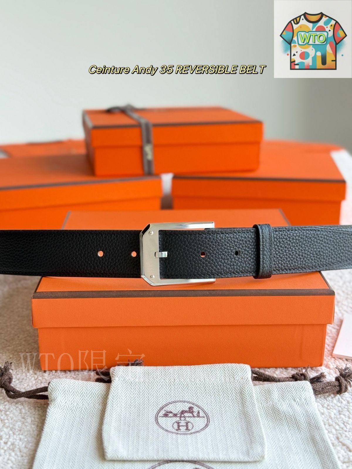 WTO通販 Ceinture Andy センチュール アンディ 35mm ベルト-WTO輸入-COZ98