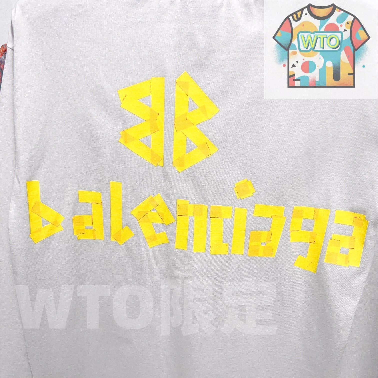 テーププリント ウォッシュ加工