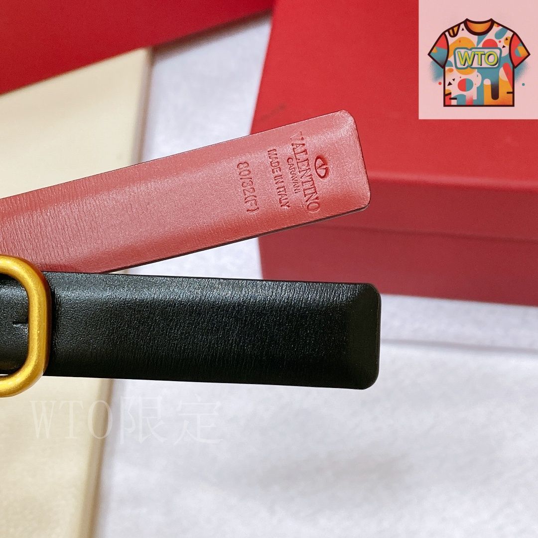  WTO通販 ヴァレンティーノ ガラヴァーニ VLOGO レザーベルト-WTO輸入-VGG 74 ベルト 小物