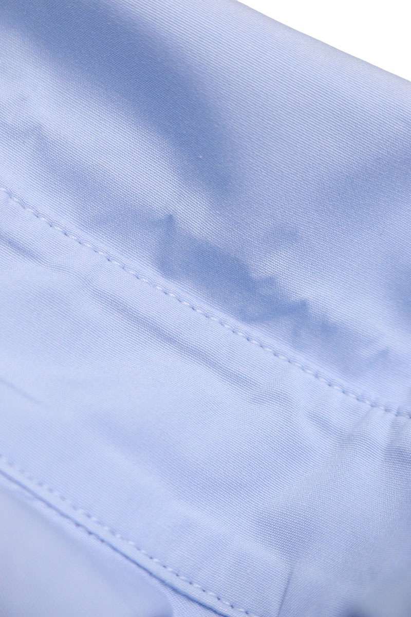 ロゴパッチベルテッドドレス長袖シャツ