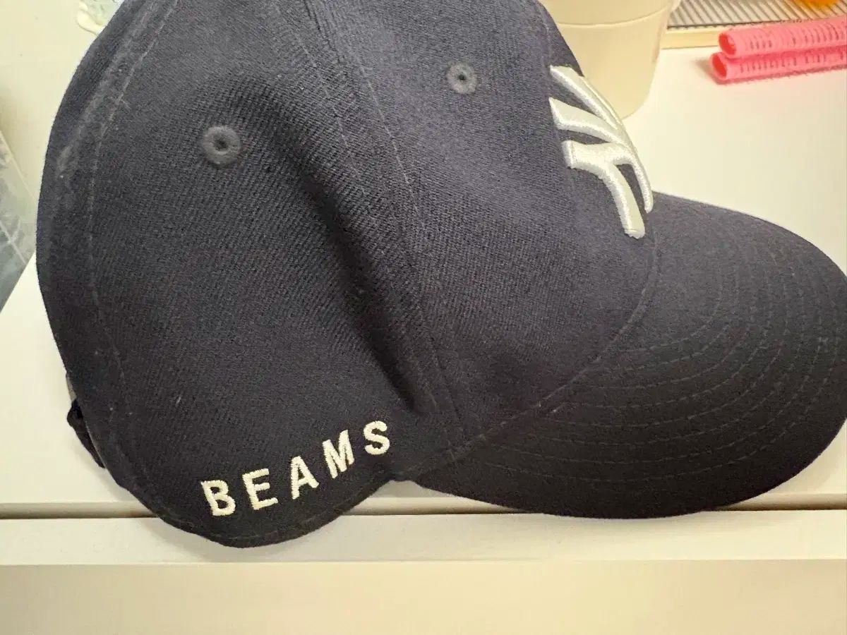ニューエラ ビームス NEW YORK ヤンキース ネイビー ベースボールキャップ