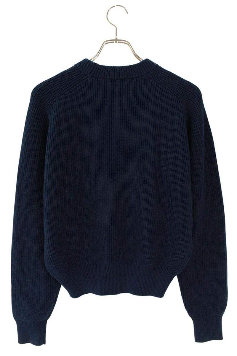  メゾンキツネ フォックスパッチニット レディース XS ニット セーター トップス