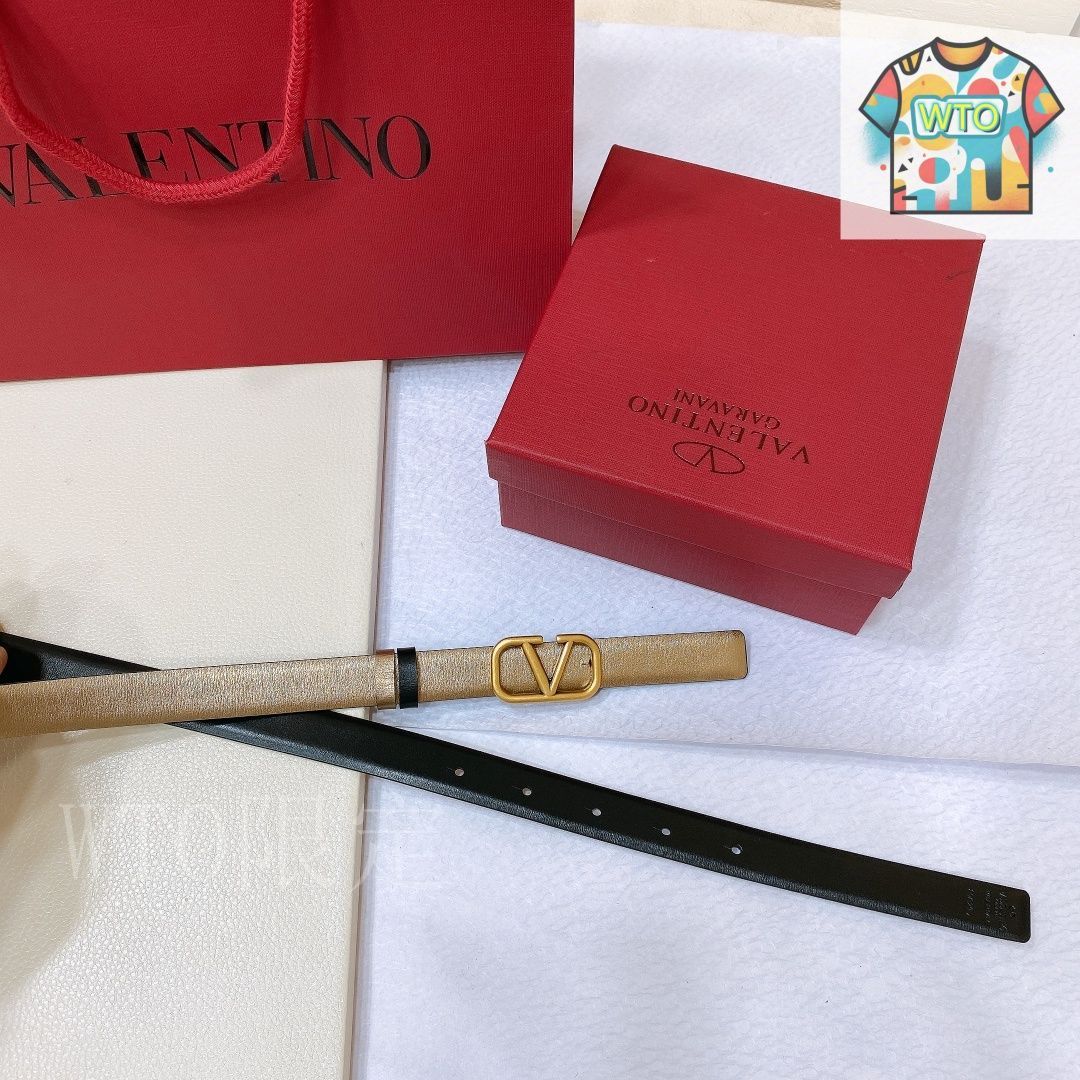  WTO通販 ヴァレンティーノ ガラヴァーニ VLOGO レザーベルト-WTO輸入-WEE 62 ベルト 小物