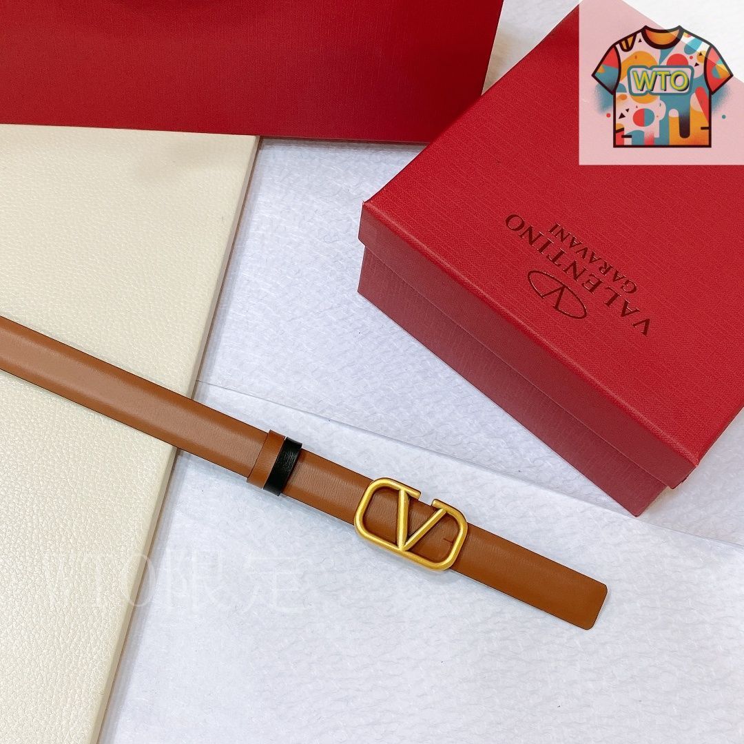 WTO通販 ヴァレンティーノ ガラヴァーニ VLOGO レザーベルト-WTO輸入-GPY 64