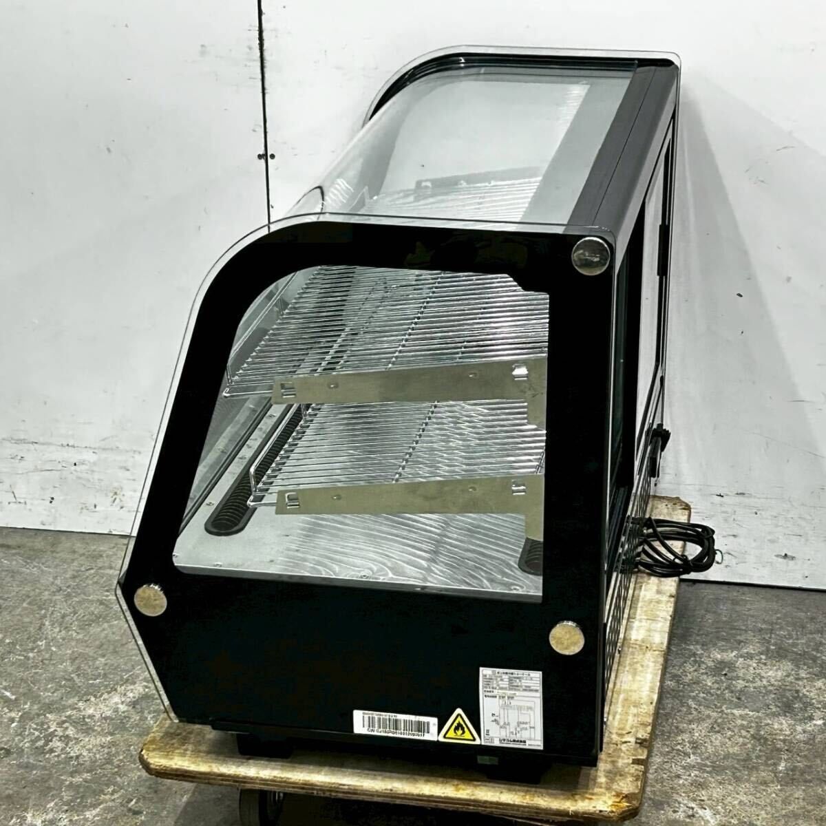 レマコム 卓上対面冷蔵ショーケース RCS-T90S2RB W880×D568×H686 冷蔵