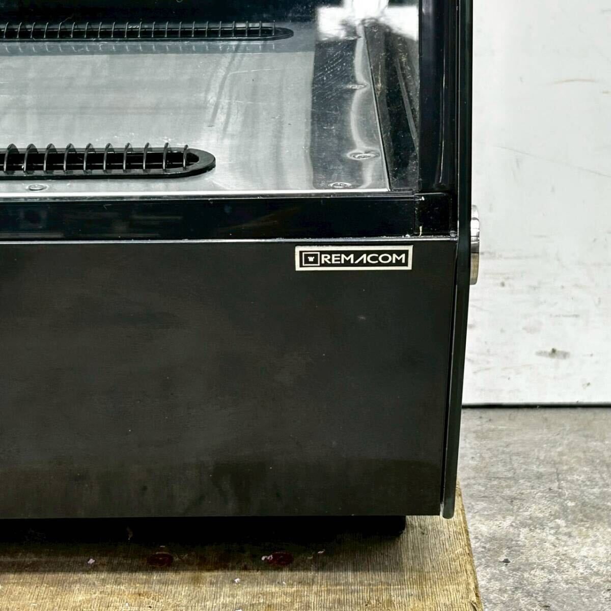 レマコム 卓上対面冷蔵ショーケース RCS-T90S2RB W880×D568×H686 冷蔵