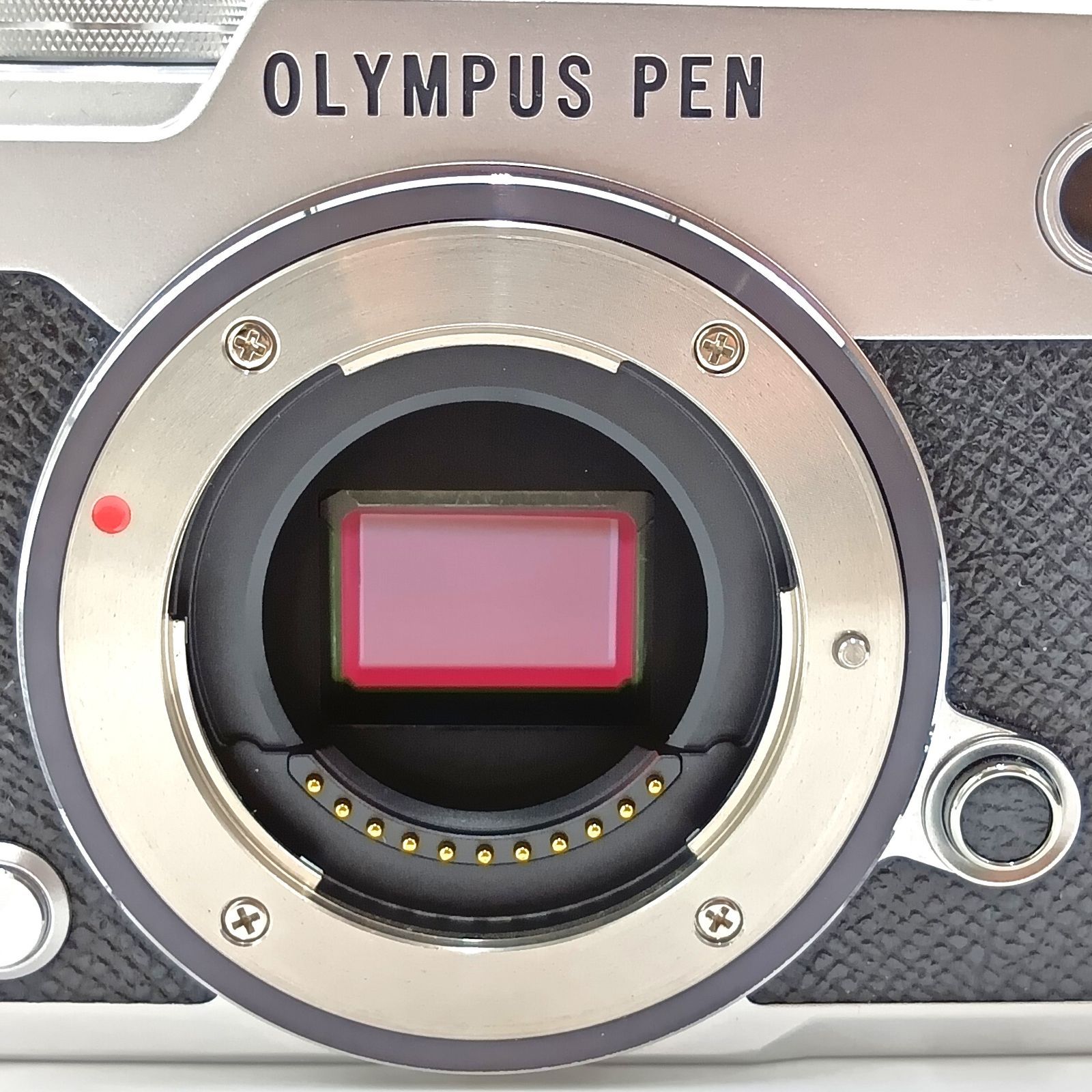 中古| OLYMPUS PEN-F ボディ シルバー ミラーレス一眼デジタルカメラ