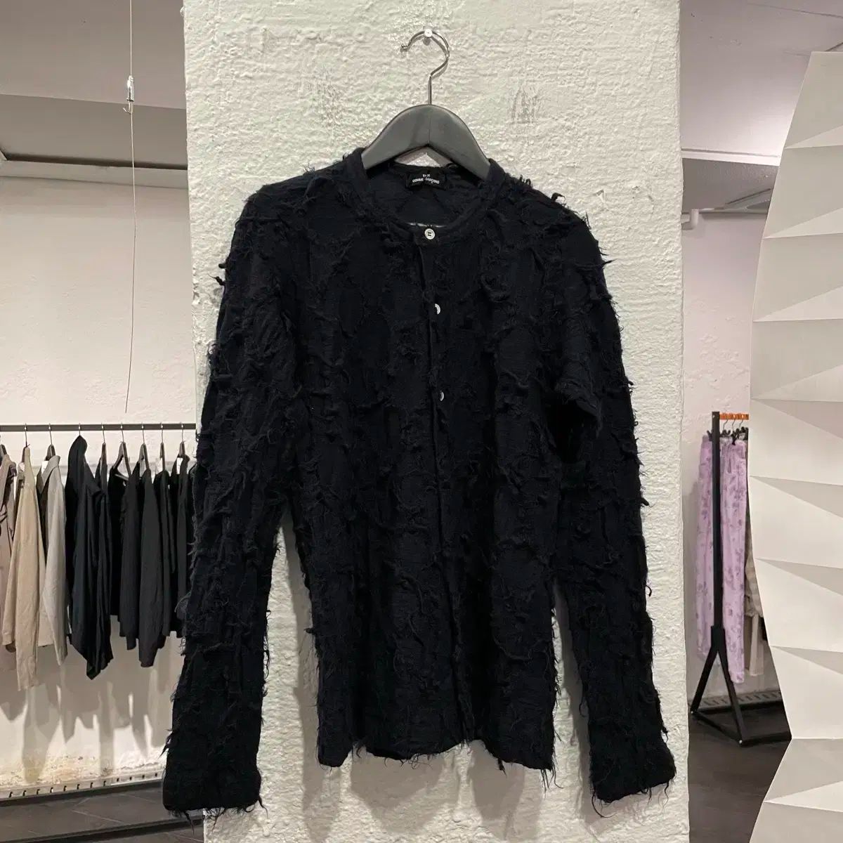 コム デ ギャルソン モヘア カーディガン