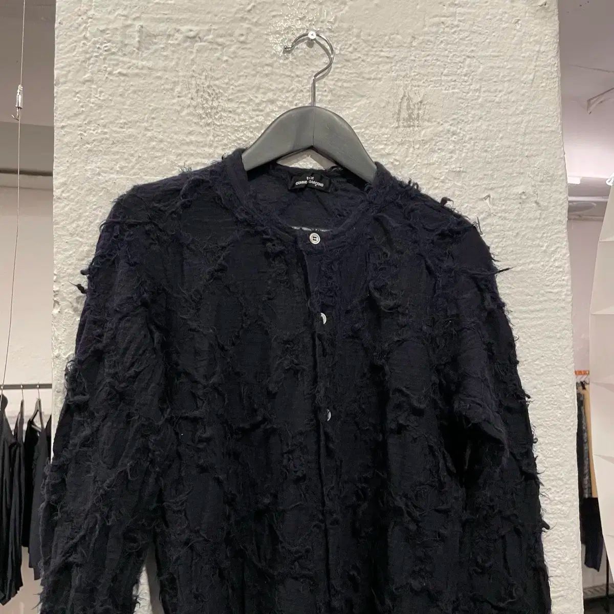 コム デ ギャルソン モヘア カーディガン