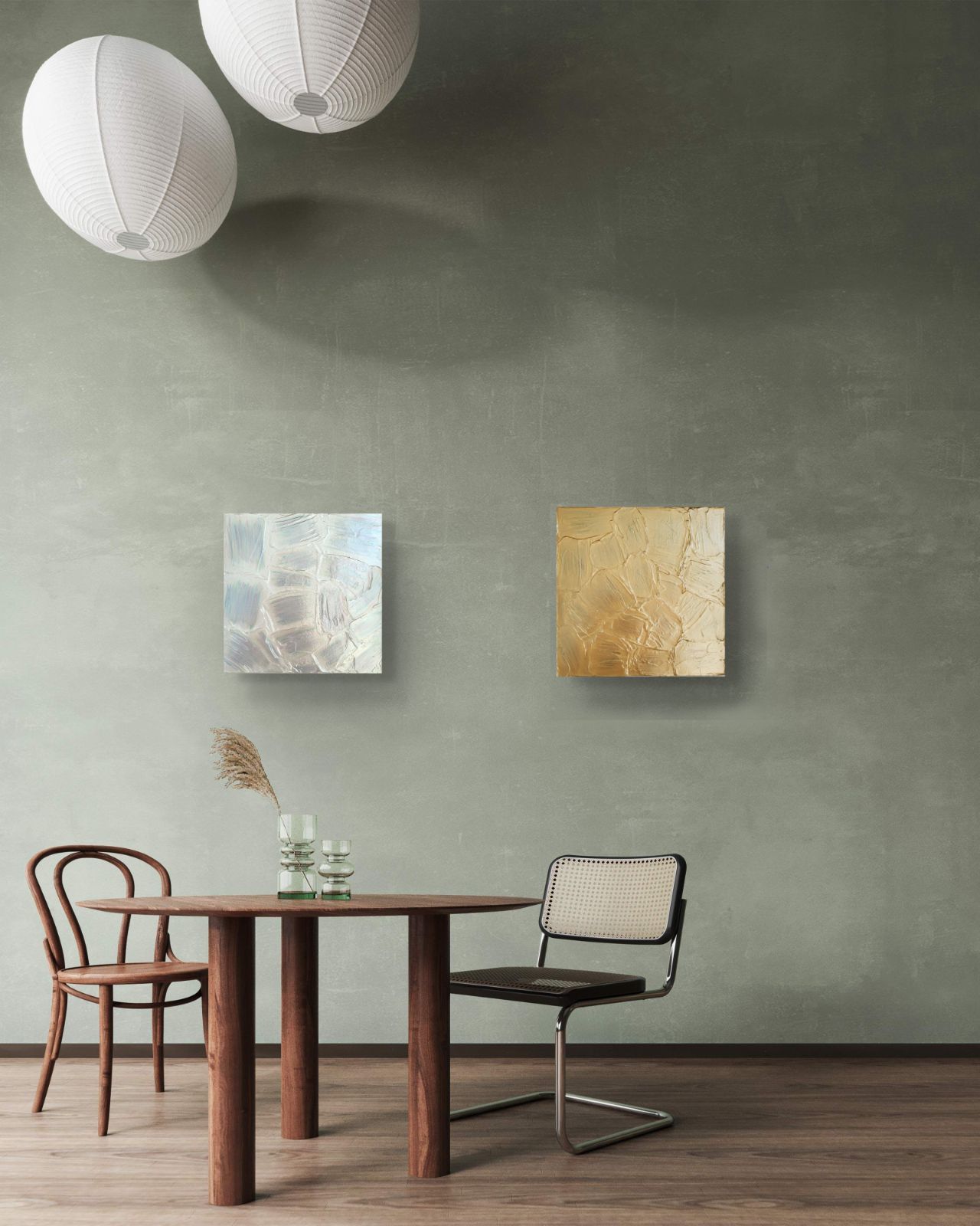 再生 金銀 テクスチャーアート キャンバス 26 26㎝ 原画のみ 一点もの ギフト おしゃれ インテリア リビング モダンアート 現代アート アートパネル