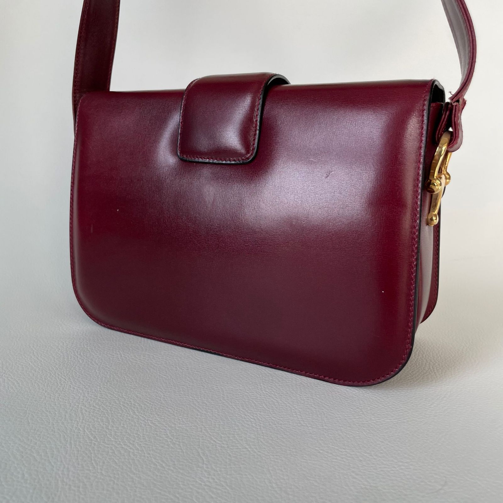 美品/希少カラー】CELINE セリーヌ 馬車金具 ホースキャリッジ