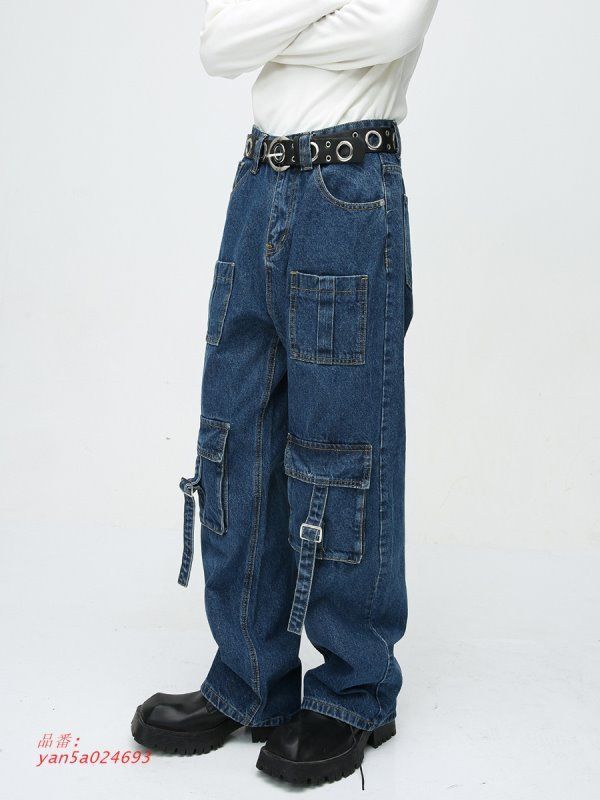 デニムパンツ韓国ファッ yan5a024693