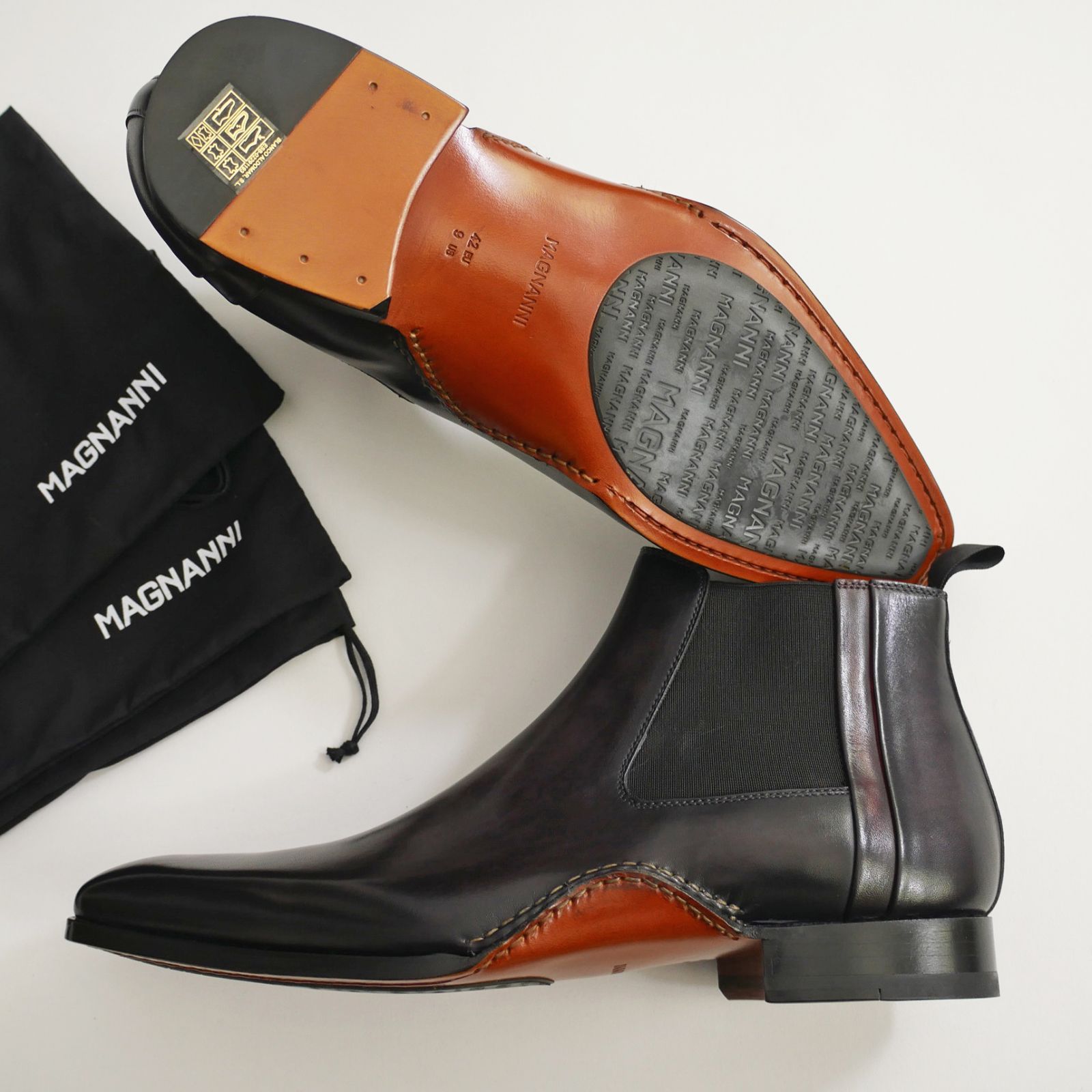 美品 MAGNANNI マグナーニ ジップアップブーツ 41 レザー オパンカ 美品 MAGNANNI マグナーニ ジップアップブーツ 41 レザー オパンカ