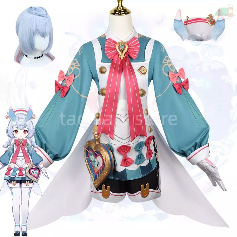 原神 シグウィン コスプレ衣装 フォンテーヌ 看護師 ゲーム イベント フルセット ウィッグ 没入感 高品質