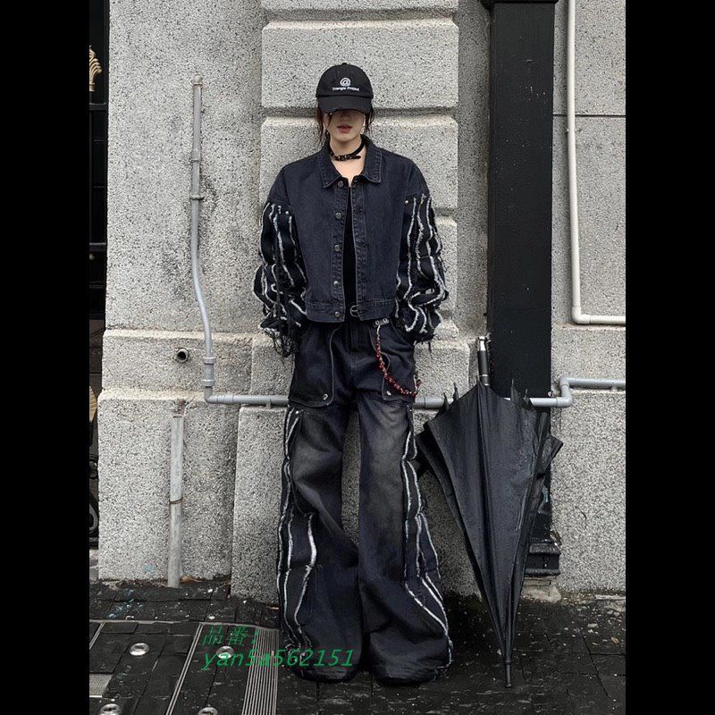 デニムジャケット韓国ファッ yan5a562151