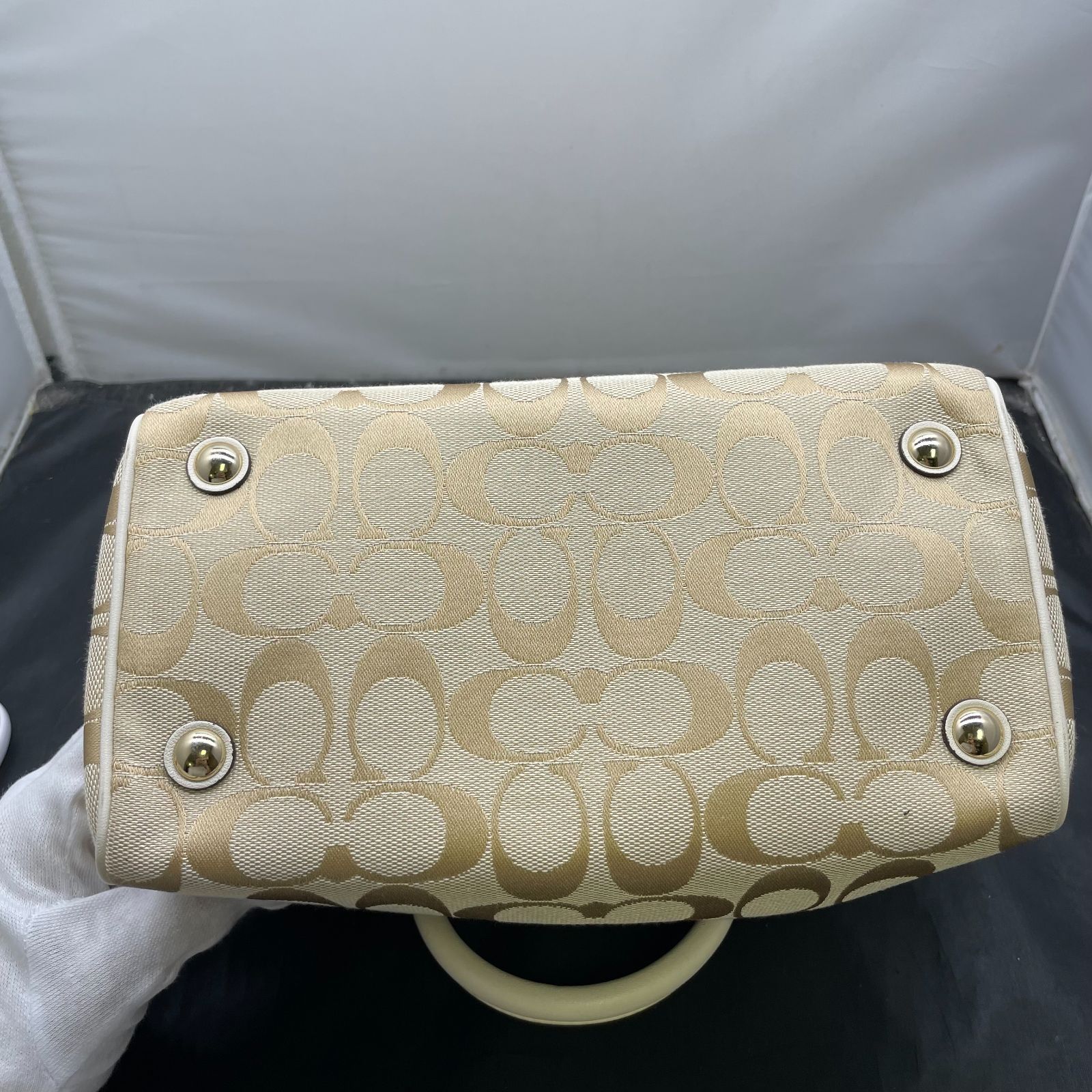 wayバッグ ベージュ