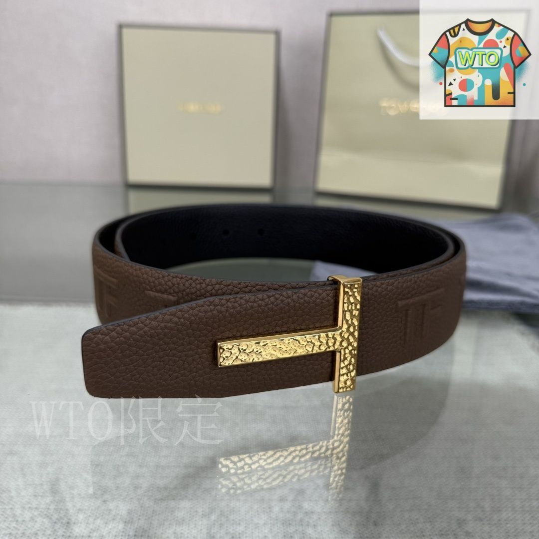 WTO通販 Tom Ford トムフォード ダブルフェイス ヘッドレイヤークォーターベルト-WTO輸入-XDC26