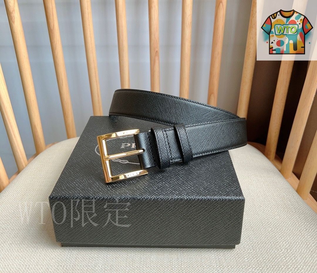 WTO通販 PRADA プラダ レザーベルト-WTO輸入-NRI 44