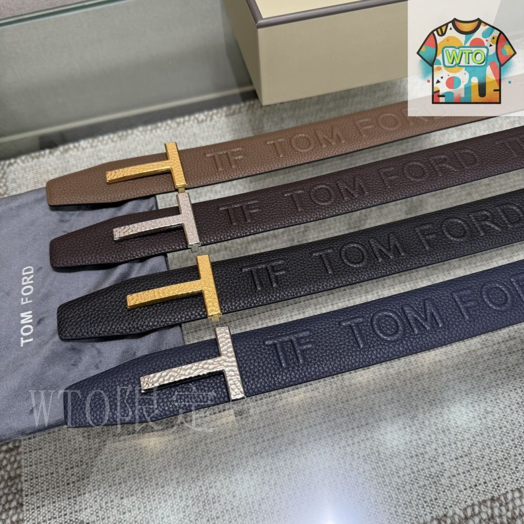 WTO通販 Tom Ford トムフォード ダブルフェイス ヘッドレイヤークォーターベルト-WTO輸入-XDC26