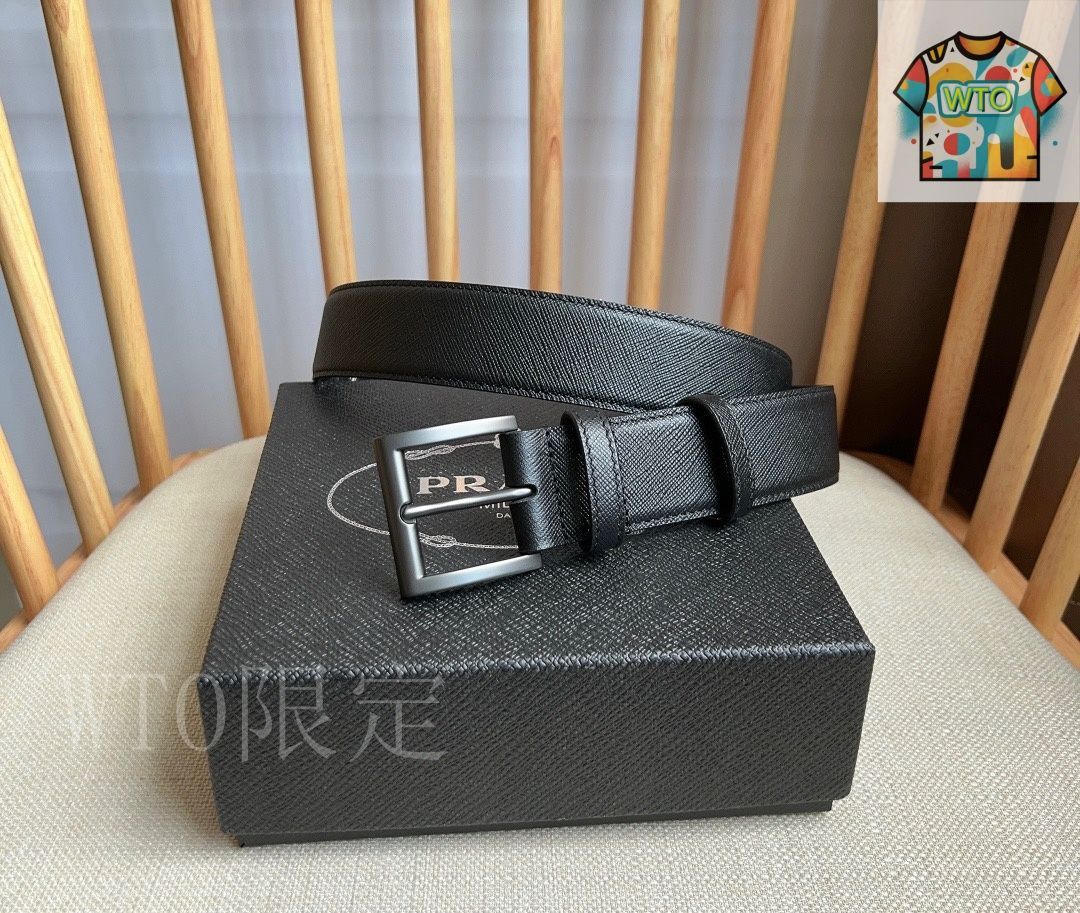 WTO通販 PRADA プラダ レザーベルト-WTO輸入-PKU32