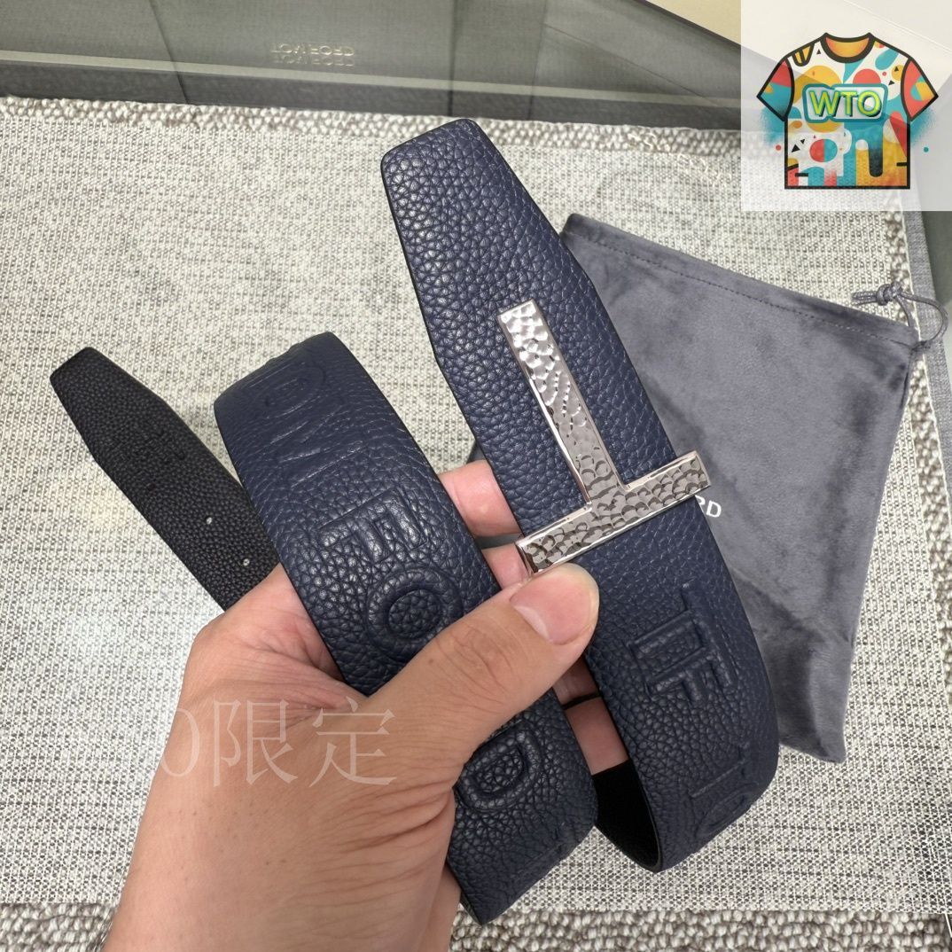 WTO通販 Tom Ford トムフォード ダブルフェイス ヘッドレイヤークォーターベルト-WTO輸入-OQY26