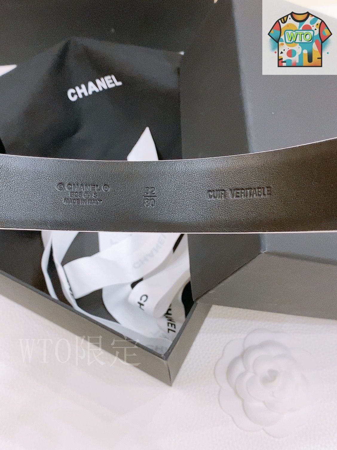  WTO通販 Chanel シャネル ダブル C ベルト-WTO輸入-RBI 97 ベルト 小物
