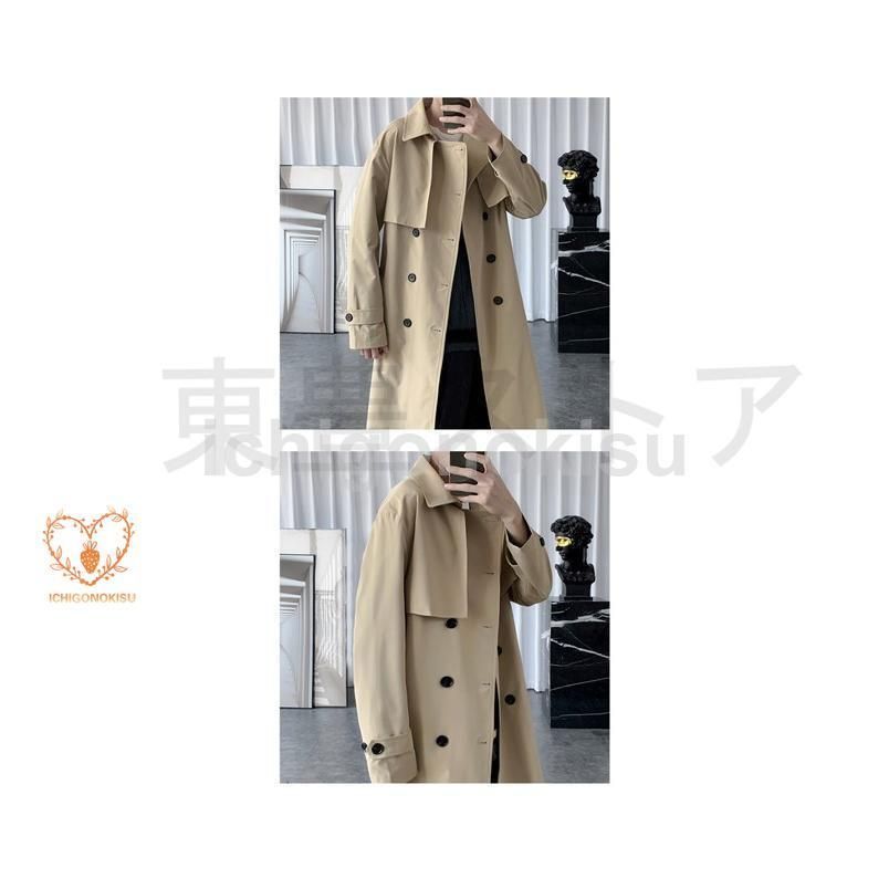 人気 春 ジャケット アウター 通学 プレゼント ゆったり 秋 ビジネス メンズ 卒業式 ギフト トレンチコート ファション 高級感 冬