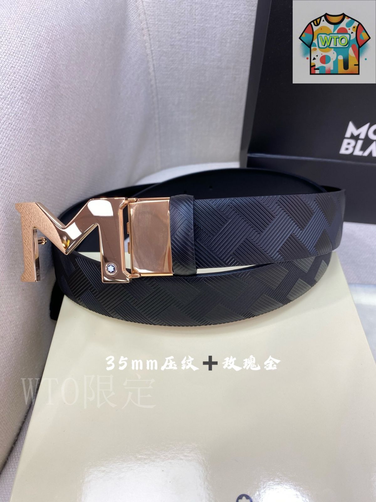 WTO通販 Montblanc モンブラン メンズベルト-WTO輸入-ZAF29
