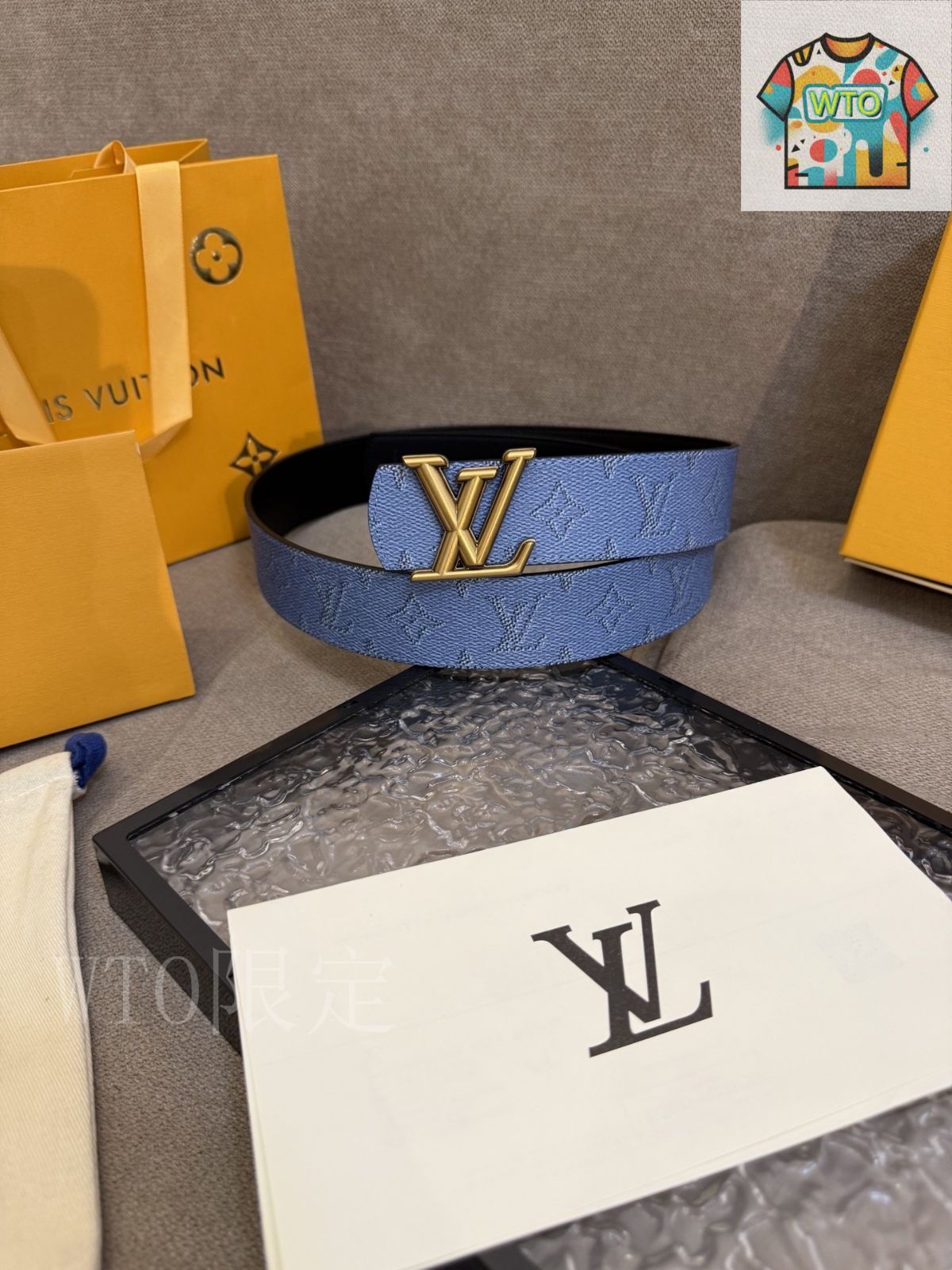 WTO通販 Louis Vuitton ルイヴィトン Dimension リバーシブルベルト-WTO輸入-OPM14
