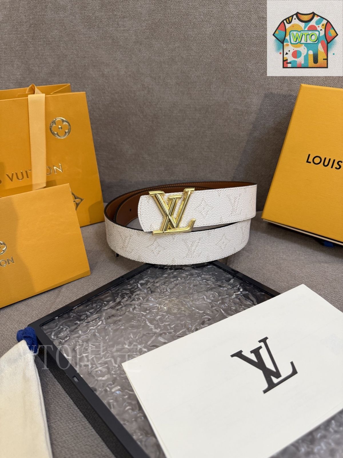 WTO通販 Louis Vuitton ルイヴィトン Dimension リバーシブルベルト-WTO輸入-WLV93