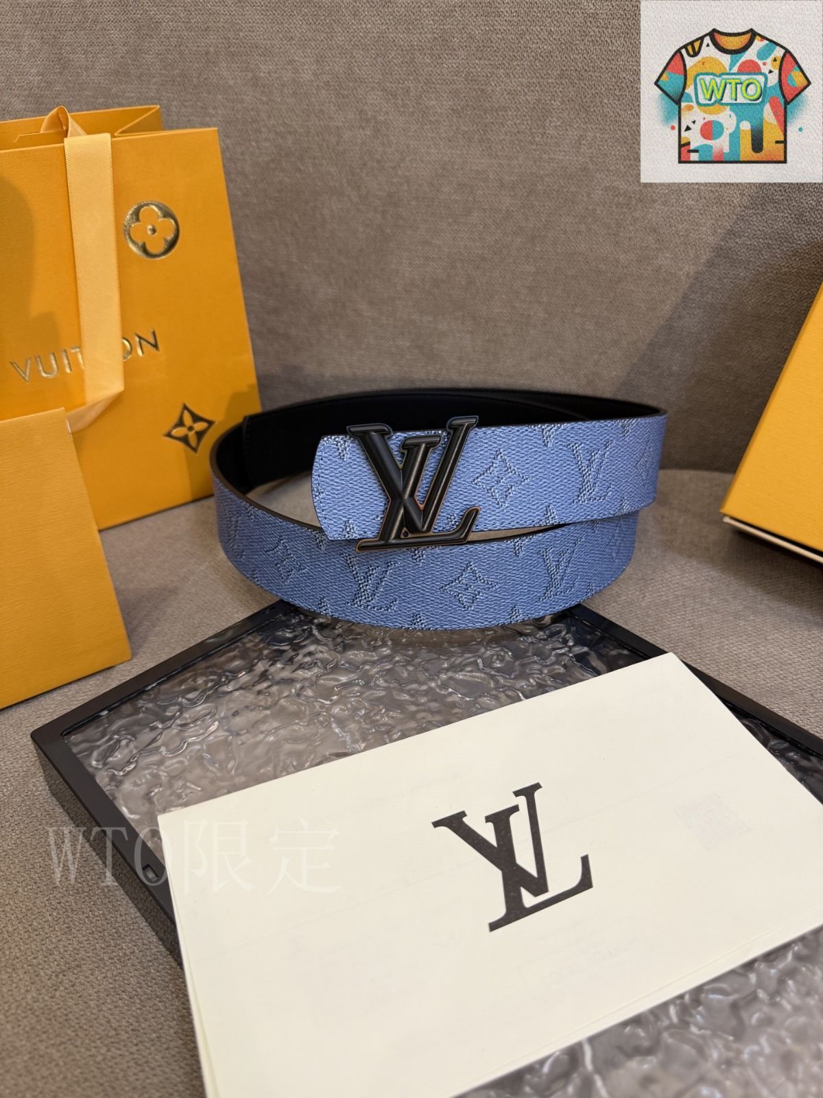 WTO通販 Louis Vuitton ルイヴィトン Dimension リバーシブルベルト-WTO輸入-EUO68