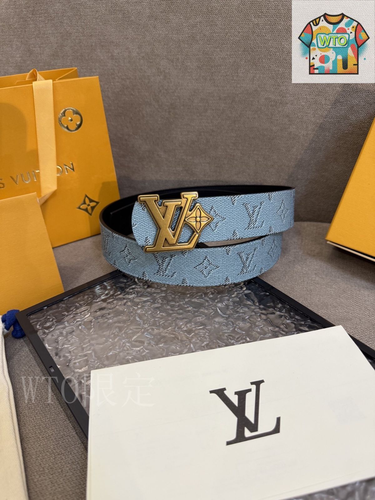 WTO通販 Louis Vuitton ルイヴィトン Dimension リバーシブルベルト-WTO輸入-SPP05