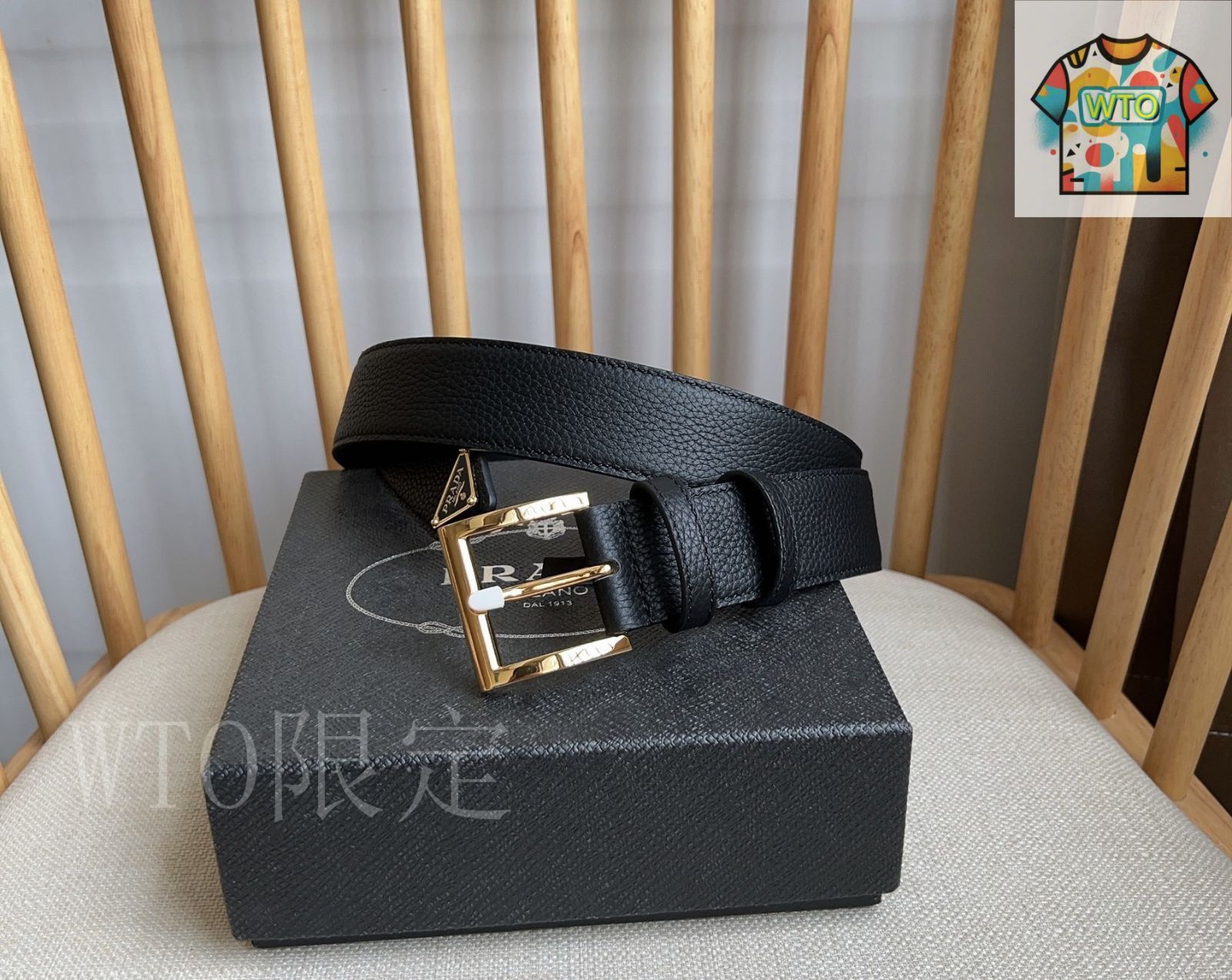 WTO通販 PRADA プラダ レザーベルト-WTO輸入-YJK94