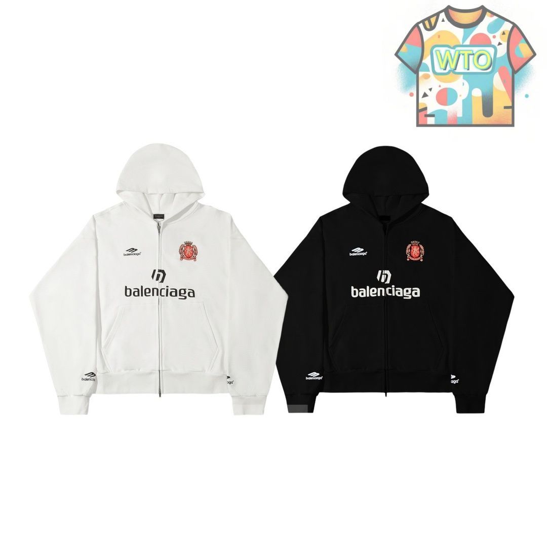 BALENCIAGA × マンチェスターユナイテッド コラボ パーカー -WTO輸入-LNG24