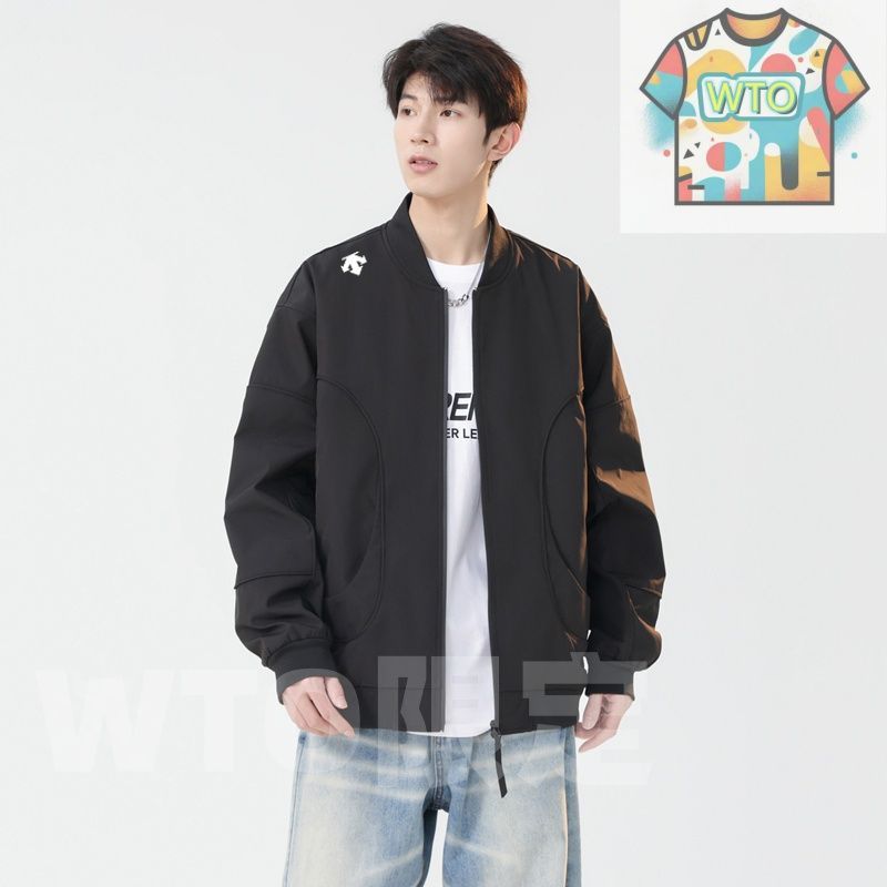 CENTE ユニセックス ベースボールジャケット -WTO輸入-BML87