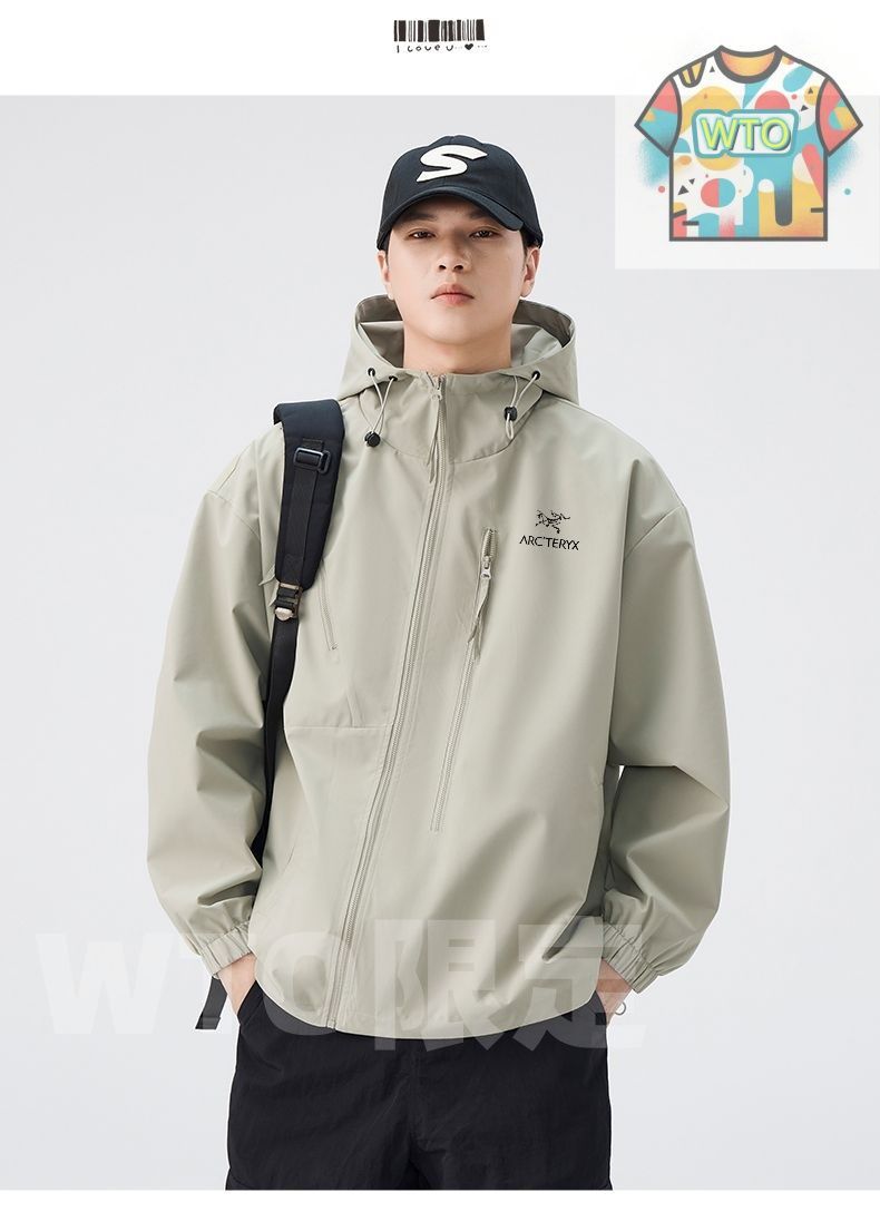 アークテリクス風 マルチジップ パーカー -WTO輸入-RYP 43