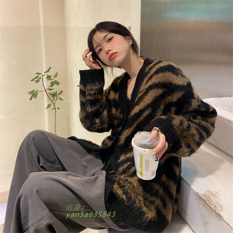 ニットパーカー長袖韓国ファッ yan5a635843