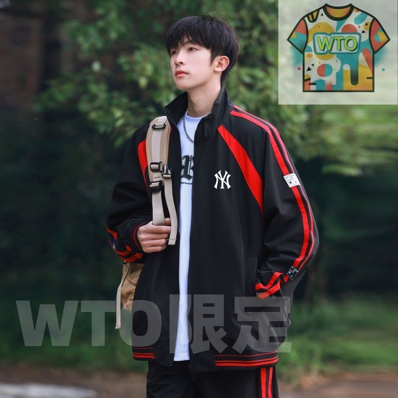 NYヤンキース メンズ ライトウェイトジャケット -WTO輸入-LSX15
