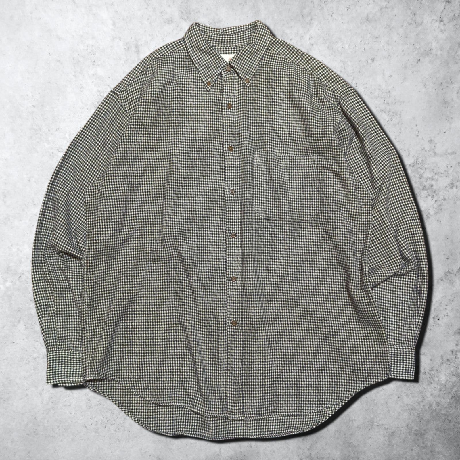 J.CREW ジェイクルー オールド 90s 巨人タグ 千鳥格子柄 ハウンド