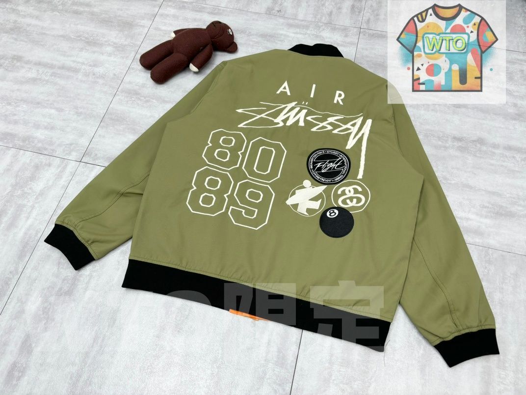 激安大特集。 Stussy × Nike リバーシブル ジャケット -WTO輸入-ZTU77 快速な