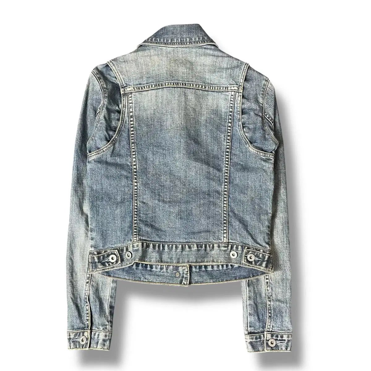 リーバイス 00s レディース ウォッシュ トラッカー デニム ジャケット S
