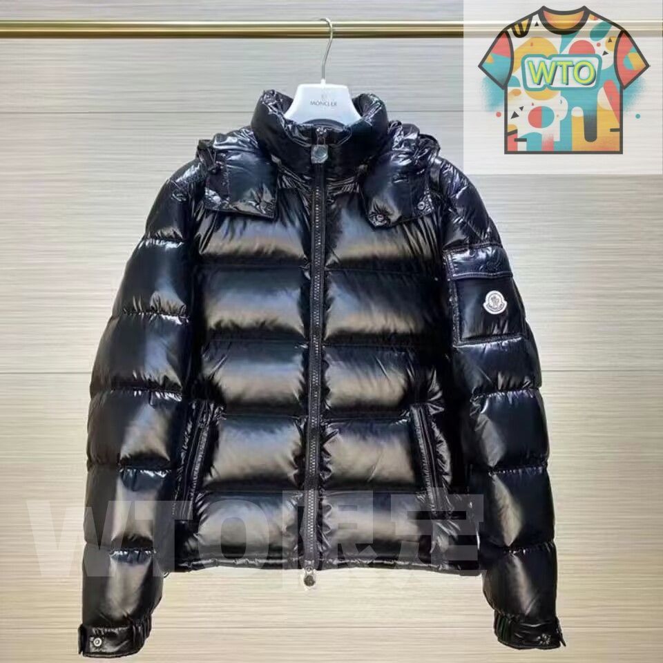 モンクレールマヤメンズ 黒フーデットダウンジャケット|WTO通販| -WTO輸入-DCQ05