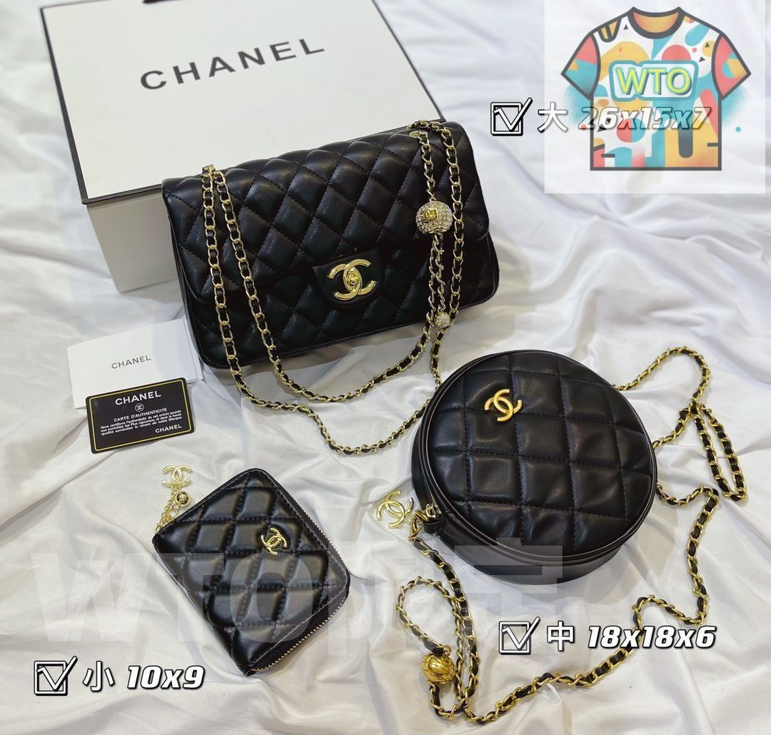 CHANEL シャネル ショルダーバッグ ハンドバッグ 財布 3点セット｜ ｜